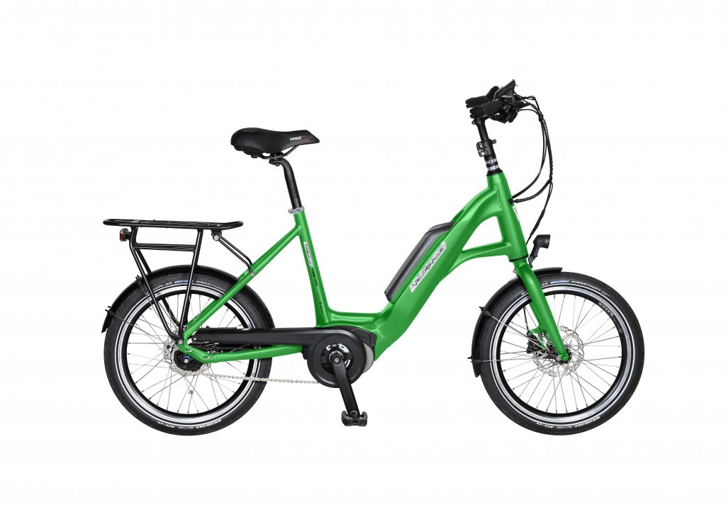kompakt Fahrrad apfelgrün