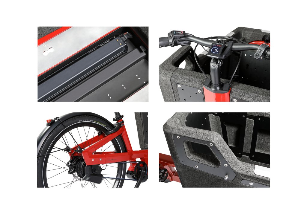 VELO DE VILLE FR8 Cargobike Details